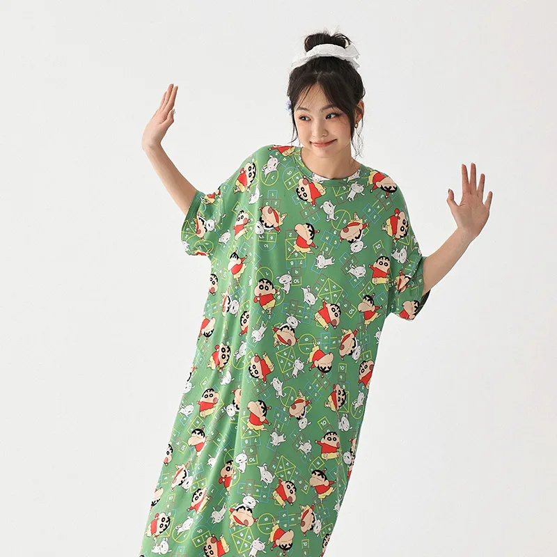 QINZUIMAO Women's Nightgowns-6