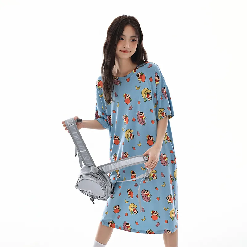 QINZUIMAO x Crayon Shinchan/ Nightgown Women's Gift Box Set-4