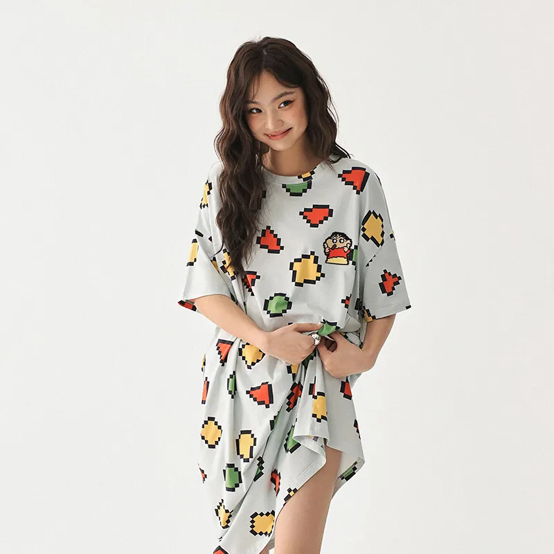 QINZUIMAO x Crayon Shinchan/, Nightgown Women's-7
