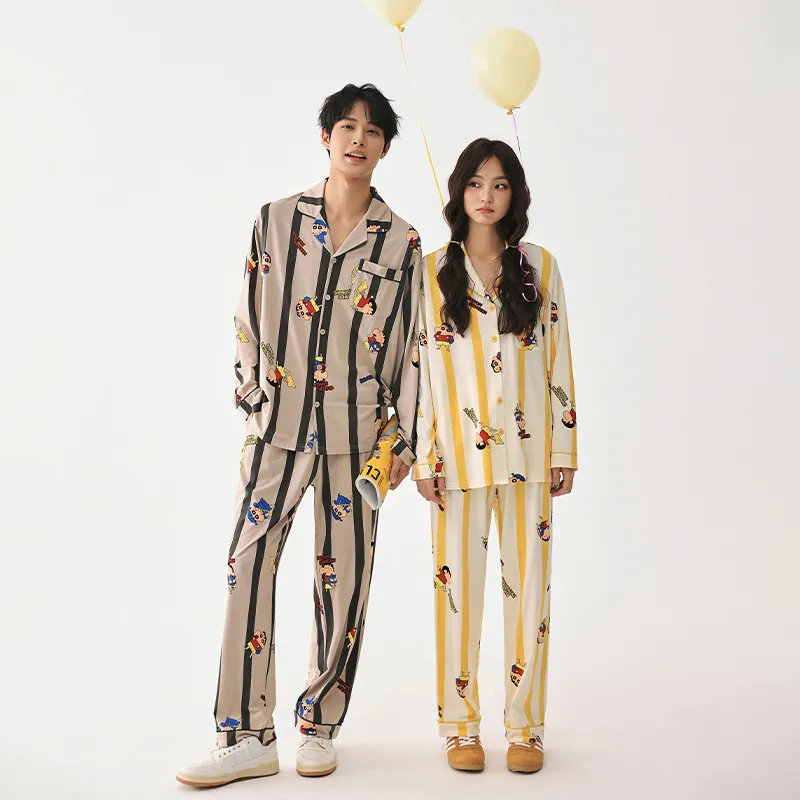 QINZUIMAO x Crayon Shinchan/ Pajama Set Women's Mango Color-6