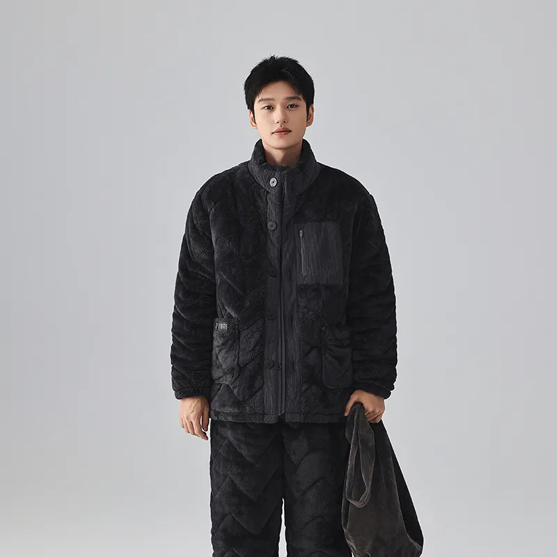 QINZUIMAO Men Pajama Sets-1
