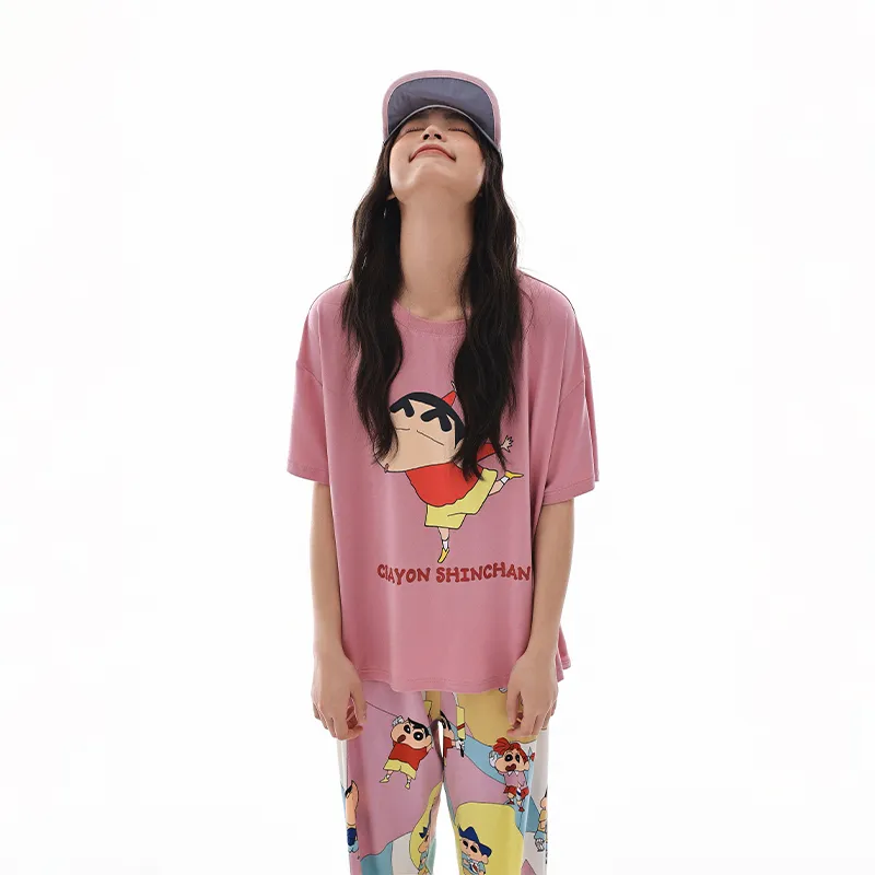 QINZUIMAO x LABIXIAOXIN LIANMINGKUAN Pajama Set Women's Gift Box Set Pastel Pink-5