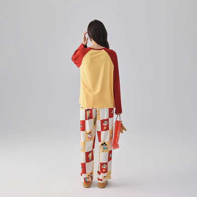 QINZUIMAO Pajama Set Unisex Gift Box Set Image Color-1