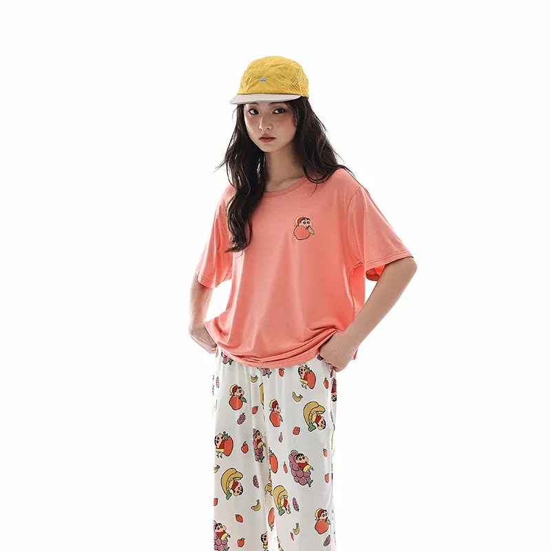 QINZUIMAO x Crayon Shinchan/ Pajama Set Women's Gift Box Set-4