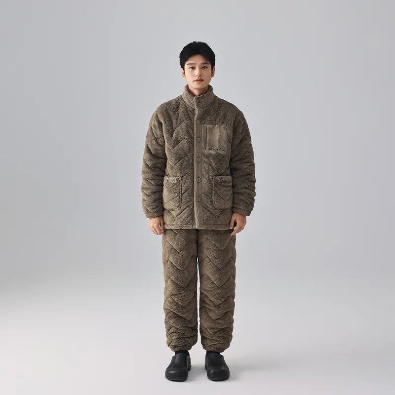 QINZUIMAO Men Pajama Sets-6