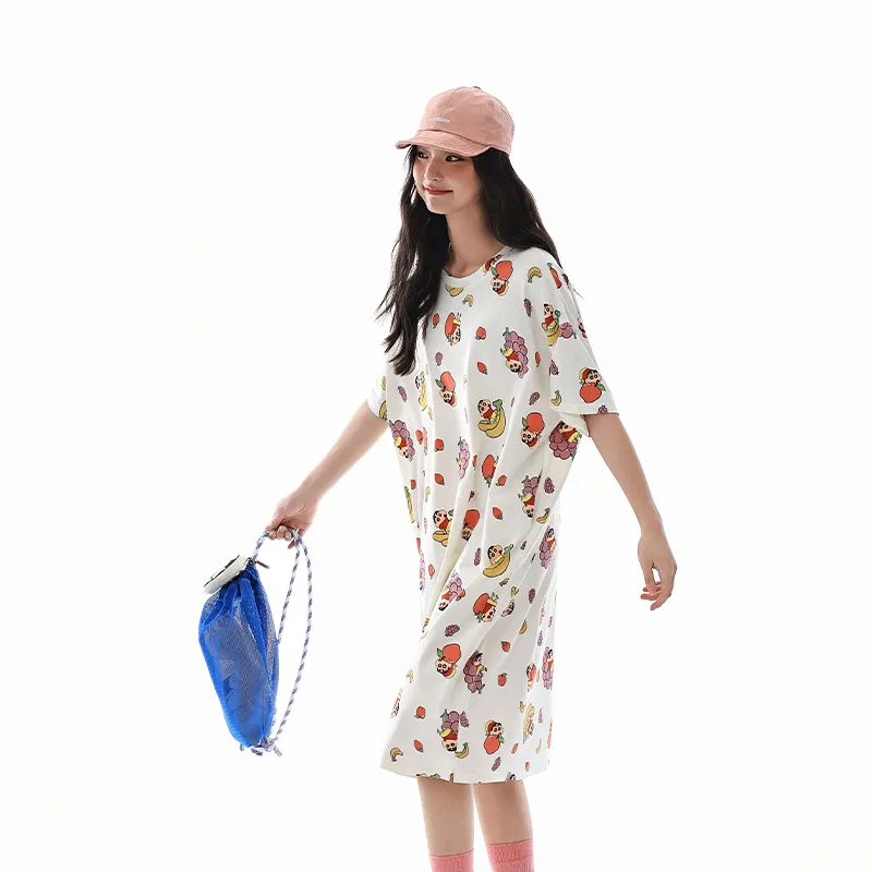 QINZUIMAO x Crayon Shinchan/ Nightgown Women's Gift Box Set-11