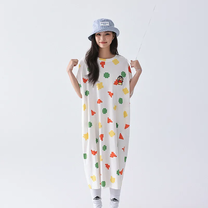 QINZUIMAO x Crayon Shinchan/, Nightgown Women's-5