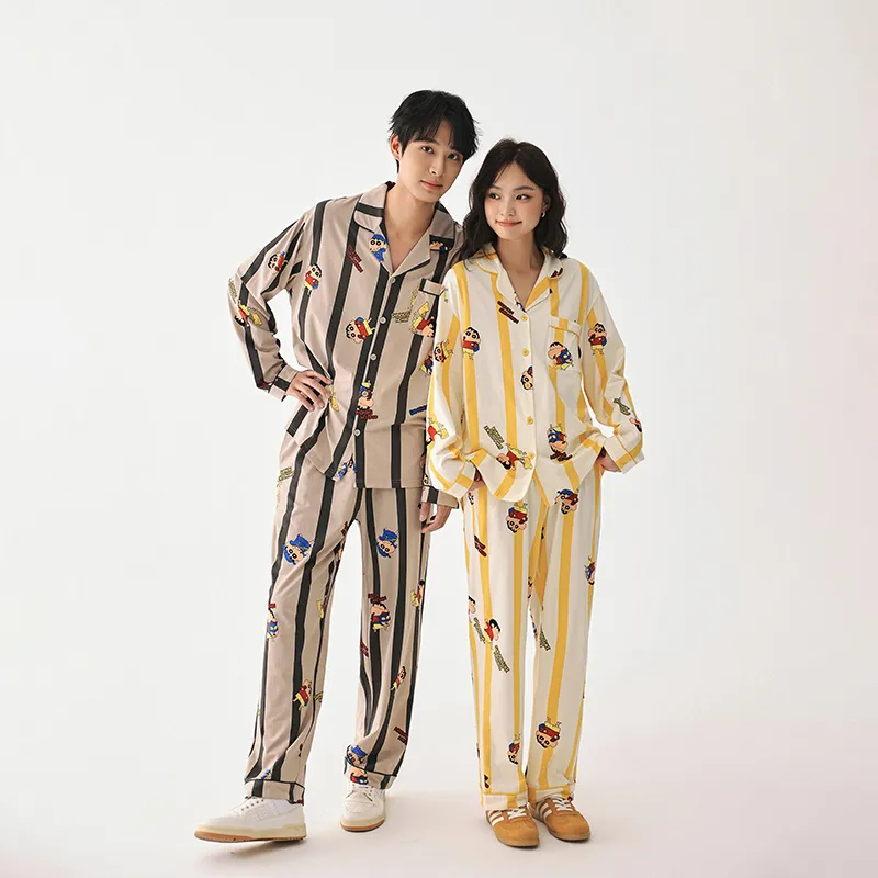 QINZUIMAO x Crayon Shinchan/ Pajama Set Women's Mango Color-5