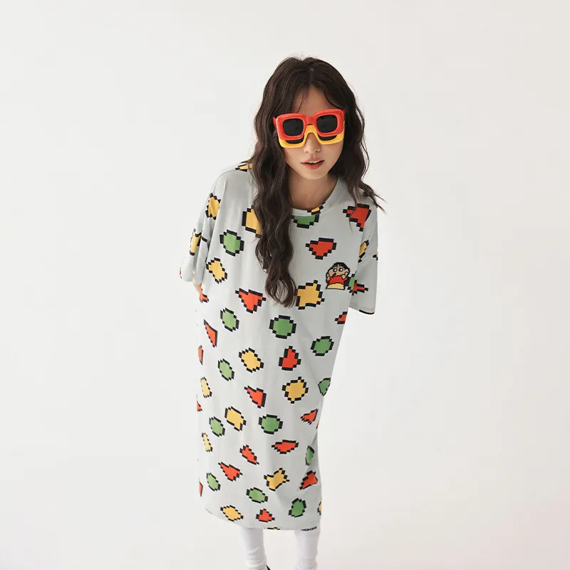 QINZUIMAO x Crayon Shinchan/, Nightgown Women's-9