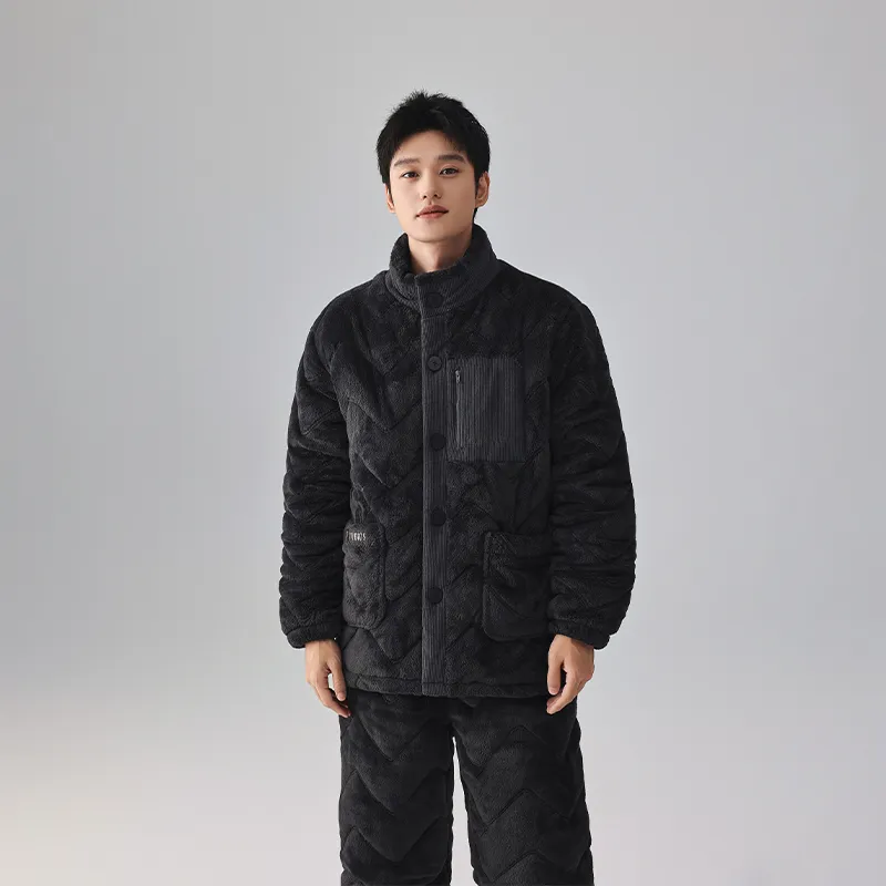 QINZUIMAO Men Pajama Sets-2