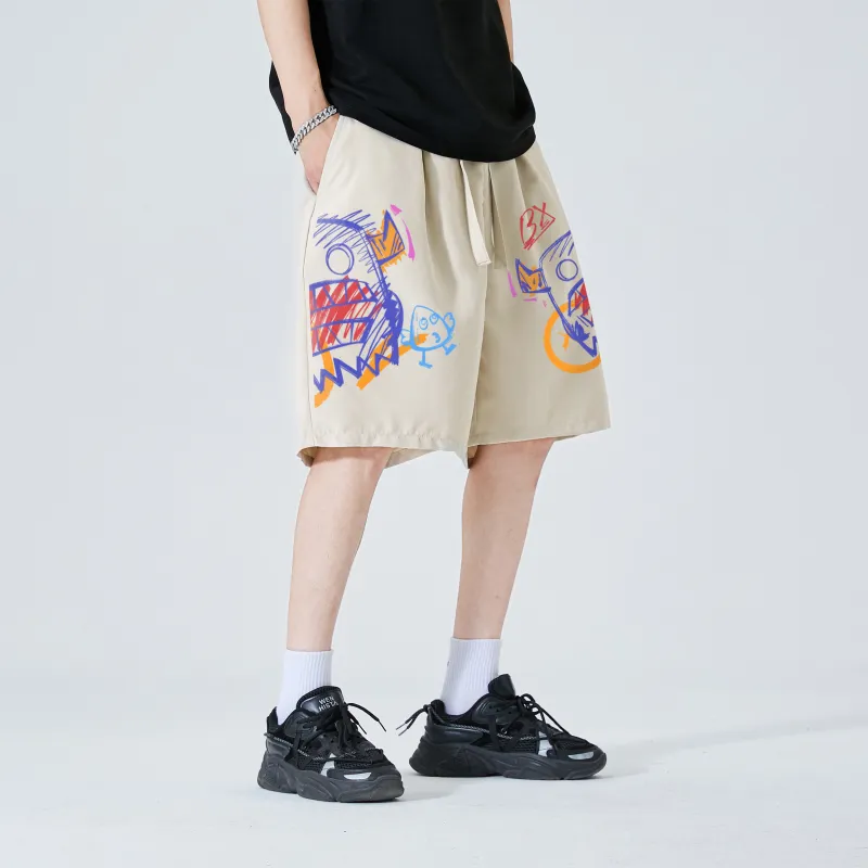 B.X Casual Shorts Unisex-5