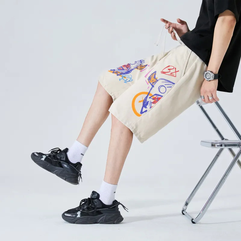 B.X Casual Shorts Unisex-4