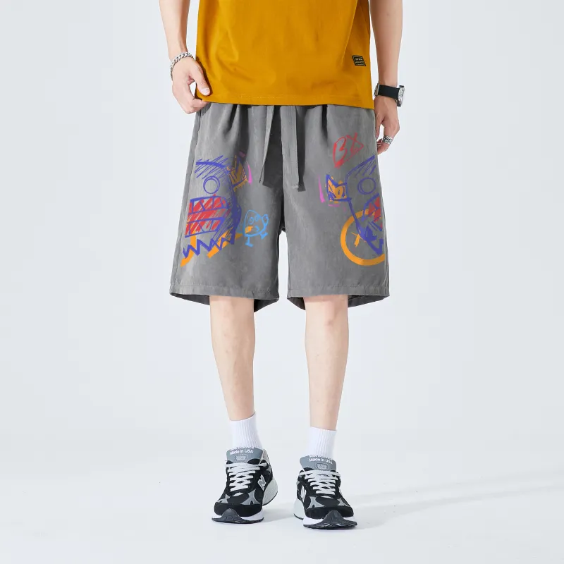 B.X Casual Shorts Unisex-24