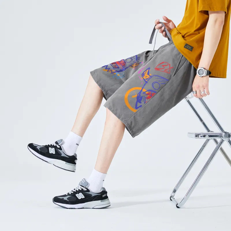 B.X Casual Shorts Unisex-25