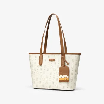 NUCELLE PVC Shoulder Bag Tote Bag Portable Laptop Bag Regular Women's Multicolor