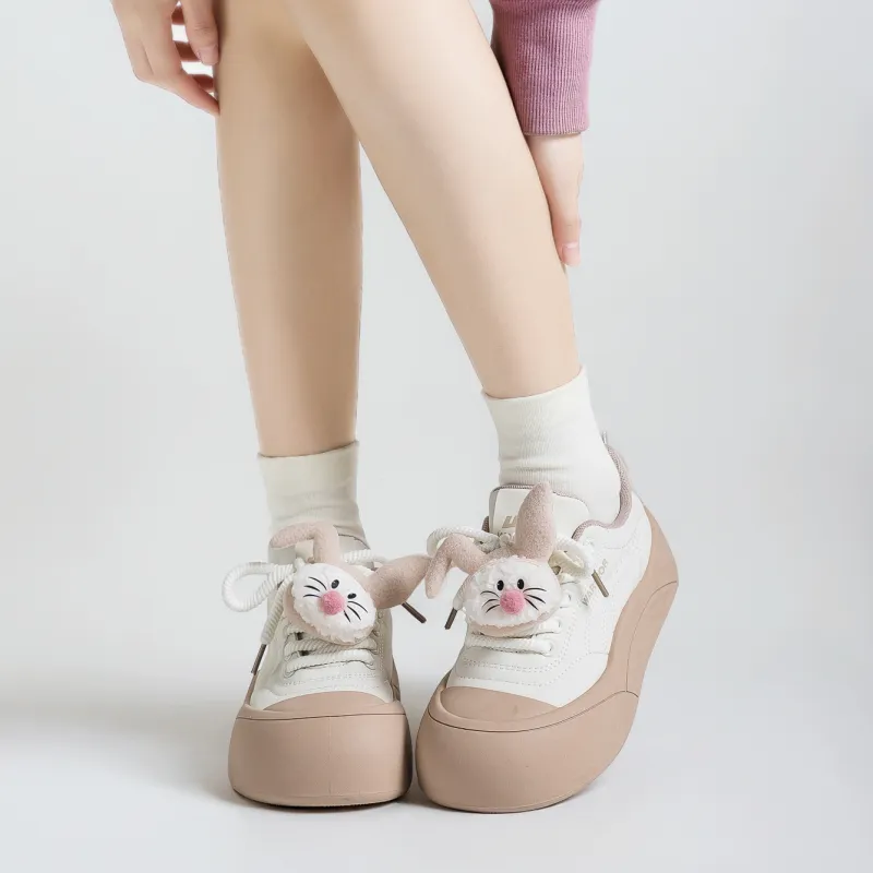 Warrior Lightweight Height Increasing Low Top Casual Shoes Women's Beige Khaki-5
