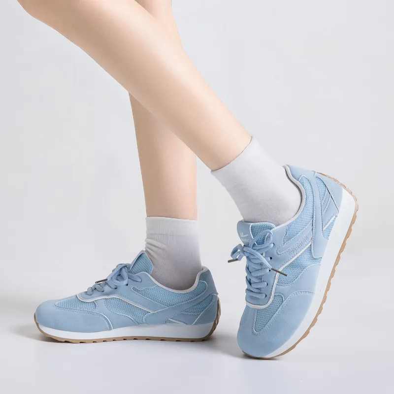 Warrior Breathable And Lightweight Low Top Casual Shoes Women's Light Blue-5