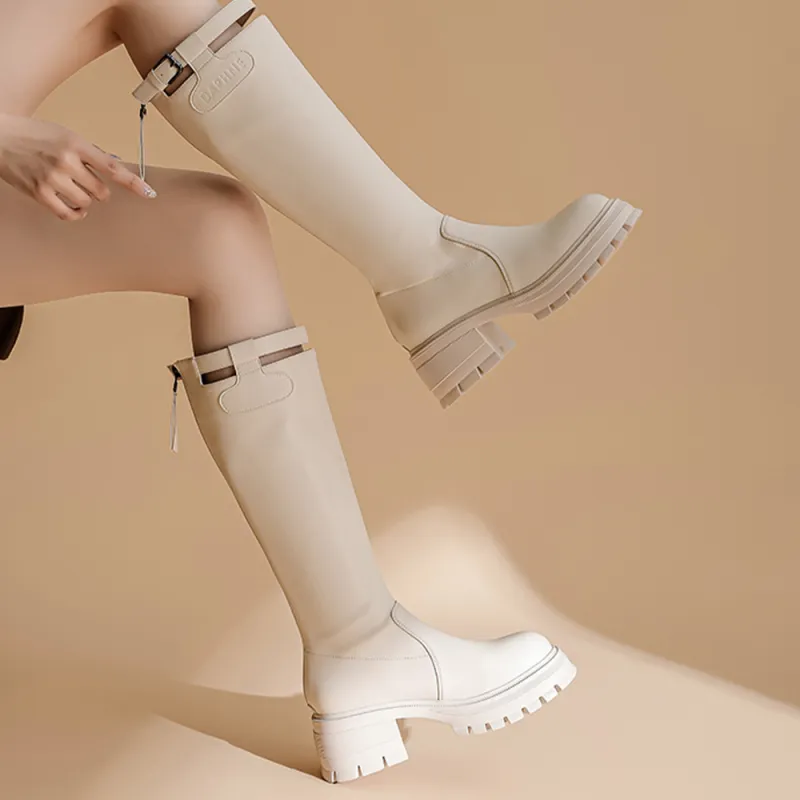 DAPHNE Knee high Boots 7CM Women's-5