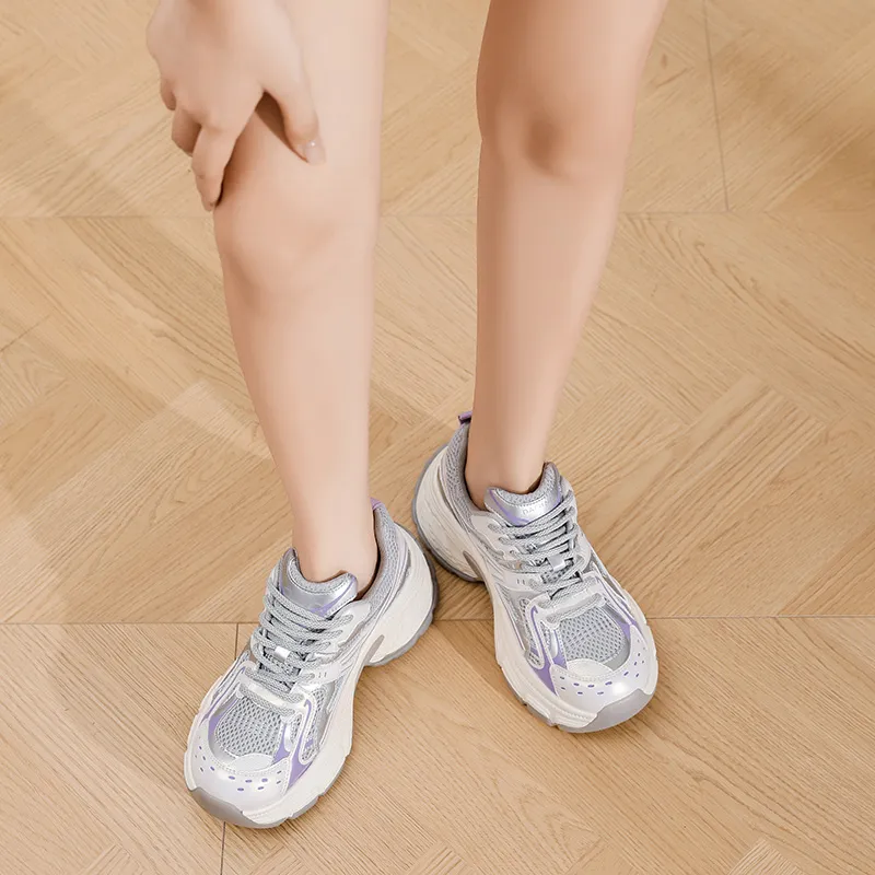 DAPHNE Low Top Chunky Sneakers Women's-13