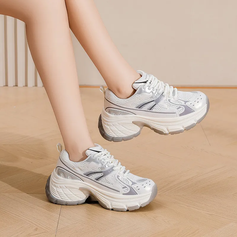 DAPHNE Low Top Chunky Sneakers Women's-4