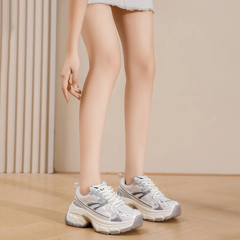DAPHNE Low Top Chunky Sneakers Women's-5