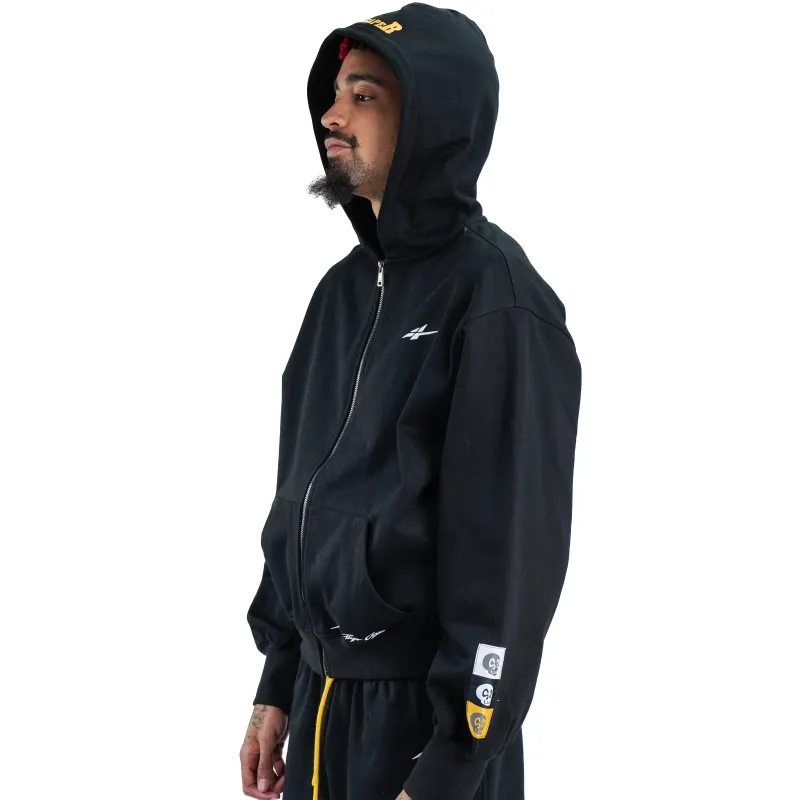 Serious Player Only x COURTREAPER Sweatshirt Men's Black-3