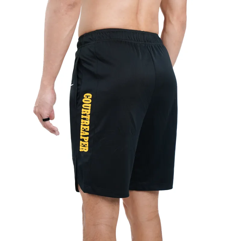 Serious Player Only x COURTREAPER Casual Shorts Men's Black-4