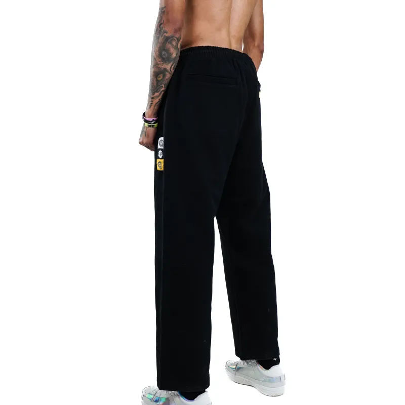 Serious Player Only x COURTREAPER Casual Pants Men's Black-4