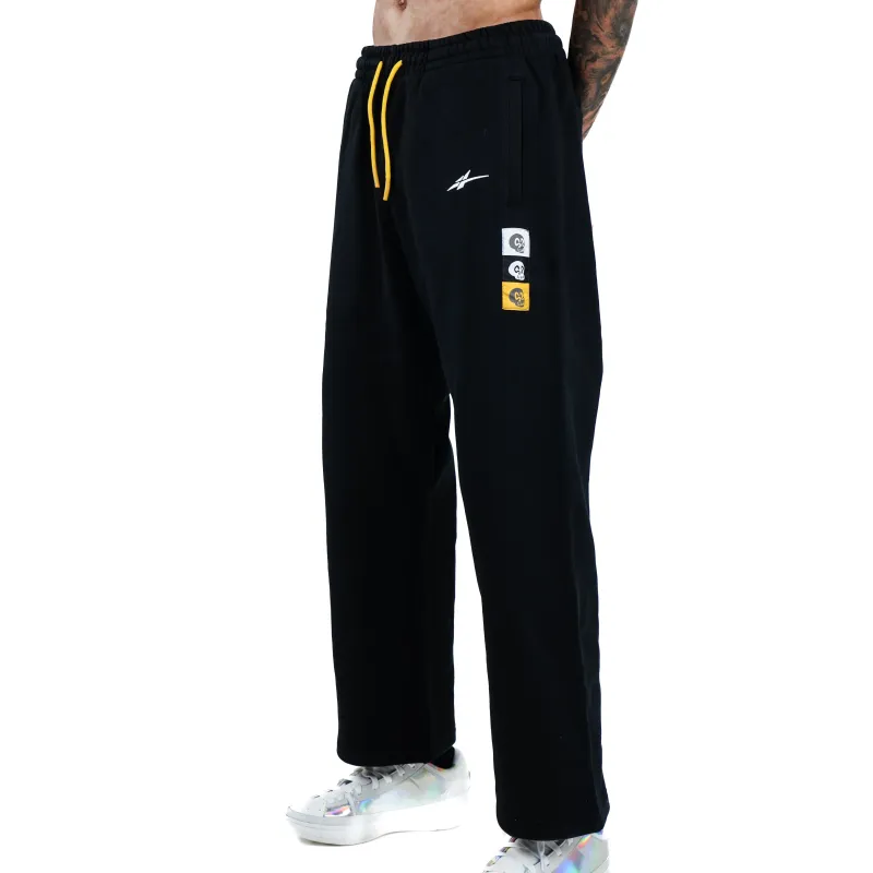 Serious Player Only x COURTREAPER Casual Pants Men's Black-3