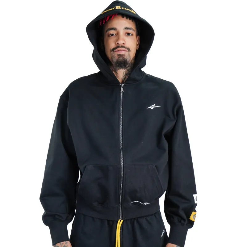 Serious Player Only x COURTREAPER Sweatshirt Men's Black-2