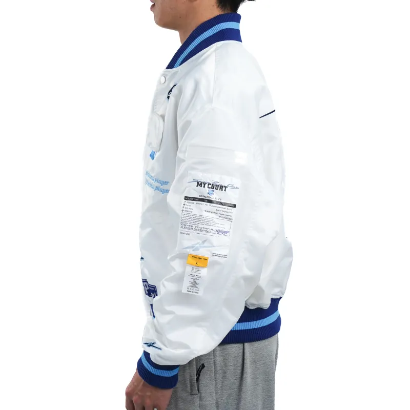 Serious Player Only x MYCOURT Jacket Men's White-4