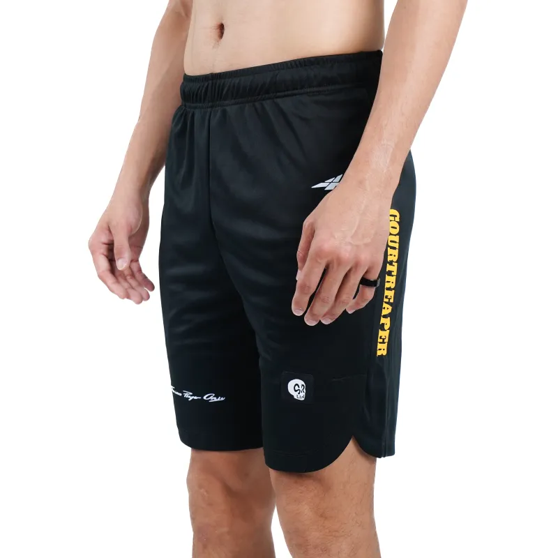 Serious Player Only x COURTREAPER Casual Shorts Men's Black-3