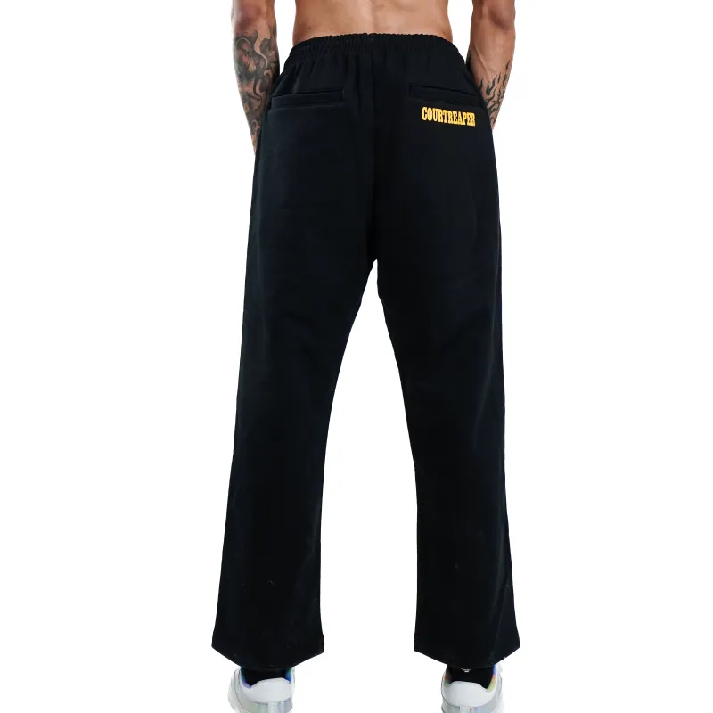 Serious Player Only x COURTREAPER Casual Pants Men's Black-5