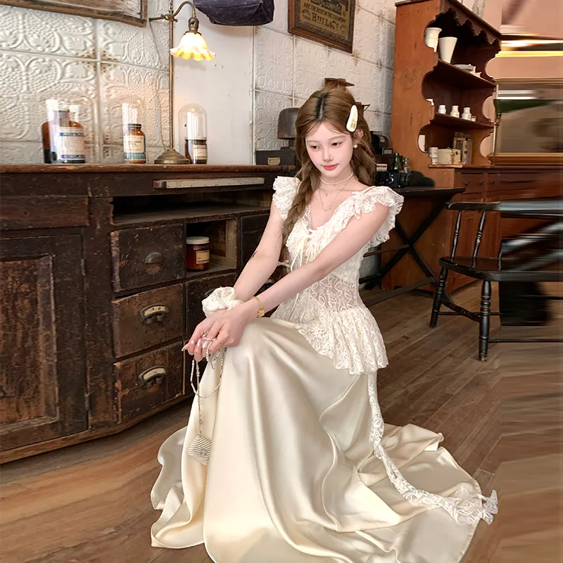 ACAINES Two Piece Skirt Sets Women's-5