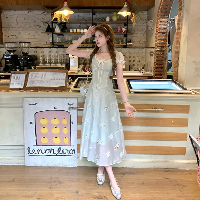 ACAINES Short Sleeved Dress Women's-6