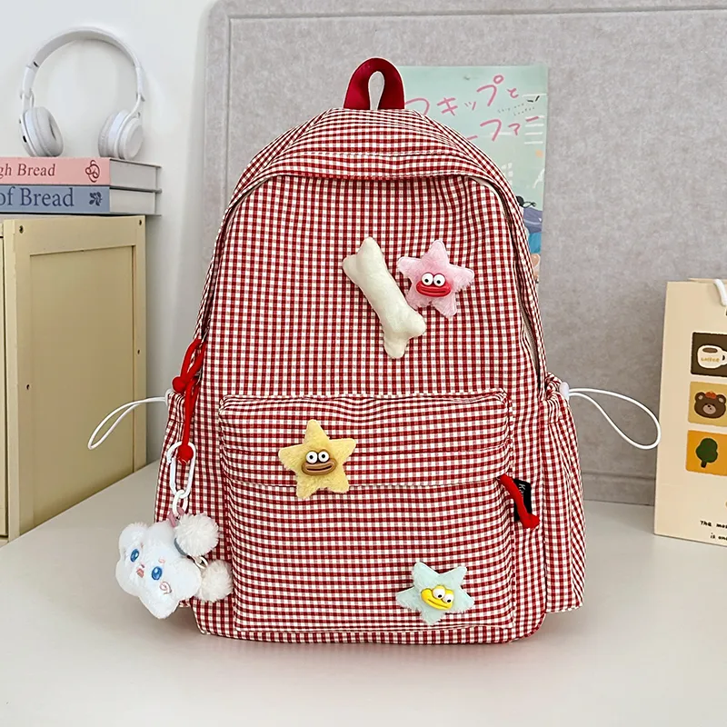 BAODIDAISHU Nylon Backpack Regular Women's Multicolor-29