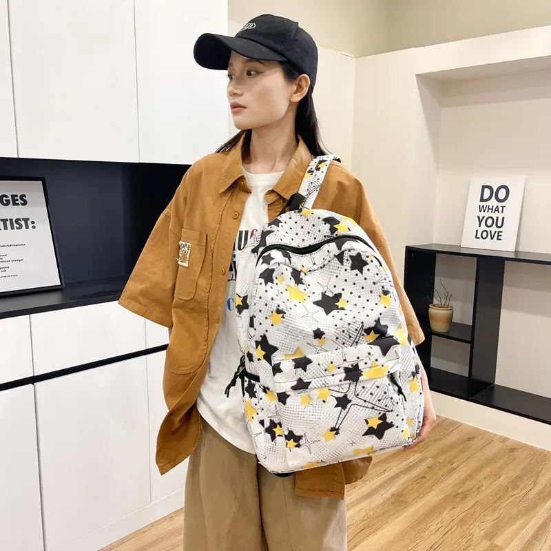 BAODIDAISHU Nylon Backpack Unisex Multicolor-23