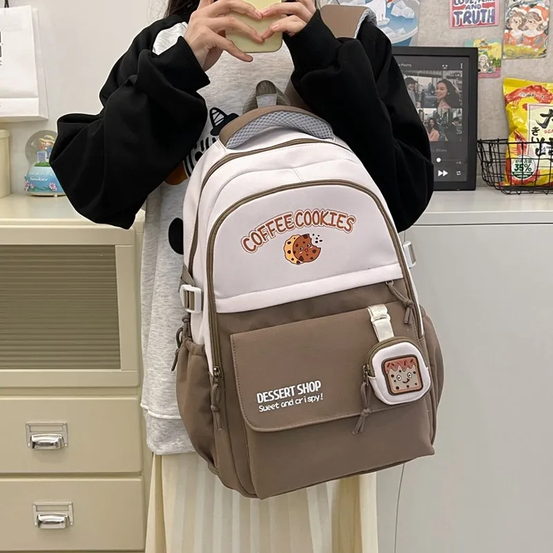 BAODIDAISHU Nylon Backpack Computer Backpack Unisex Multicolor-2