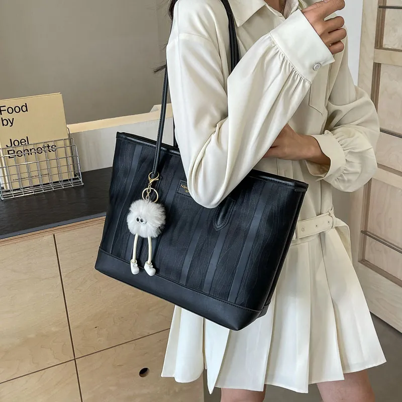 BAODIDAISHU PU Shoulder Bag Tote Handbag Women's White/Pink/Black/Khaki-13