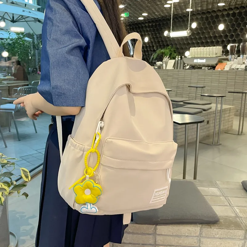BAODIDAISHU Nylon Backpack Regular Unisex Multicolor-6
