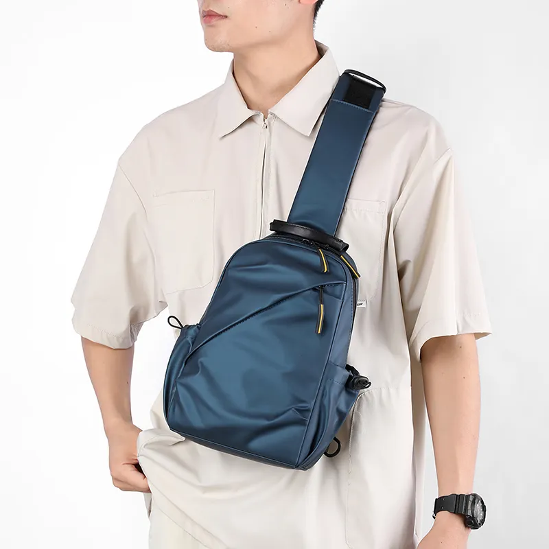 BAODIDAISHU PU Shoulder Bags Sling Bags Regular Men's Gray/Black/Blue-16