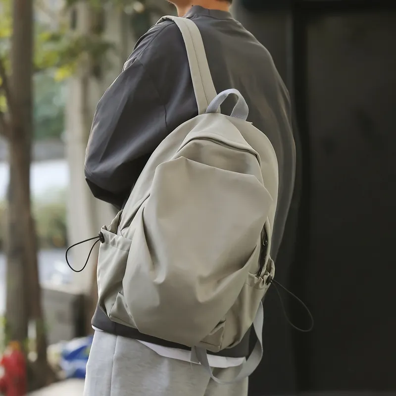 BAODIDAISHU Nylon Backpack Regular Unisex Multicolor-15