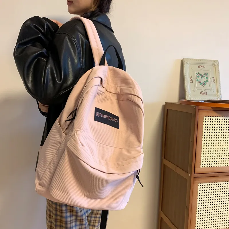 BAODIDAISHU Nylon Backpack Unisex Multicolor-16