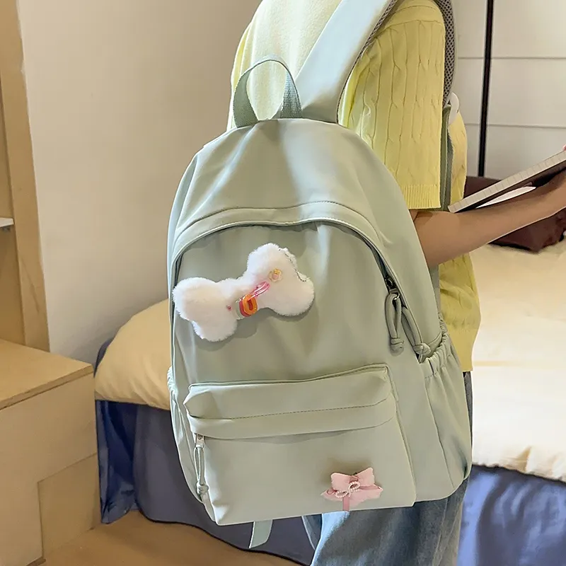 BAODIDAISHU Nylon Backpack Women's Multicolor-15