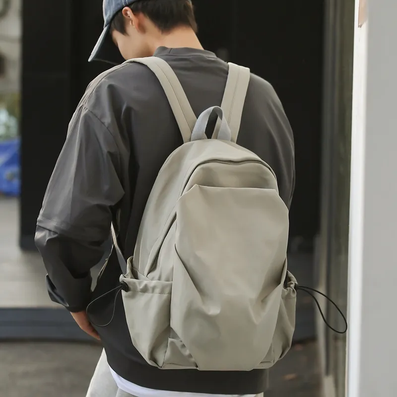 BAODIDAISHU Nylon Backpack Regular Unisex Multicolor-17