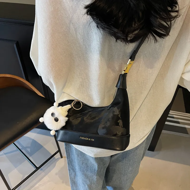 BAODIDAISHU PU Handbags Shoulder Bag Crossbody Bag Regular Women's Ecru/Black/Brown/Pink-12