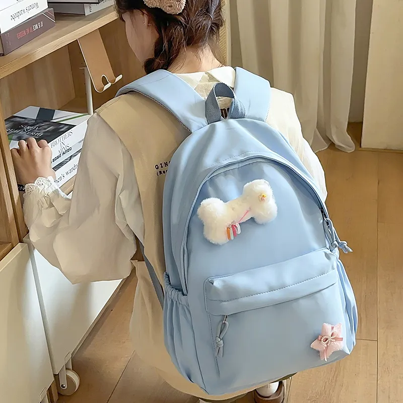 BAODIDAISHU Nylon Backpack Women's Multicolor-19