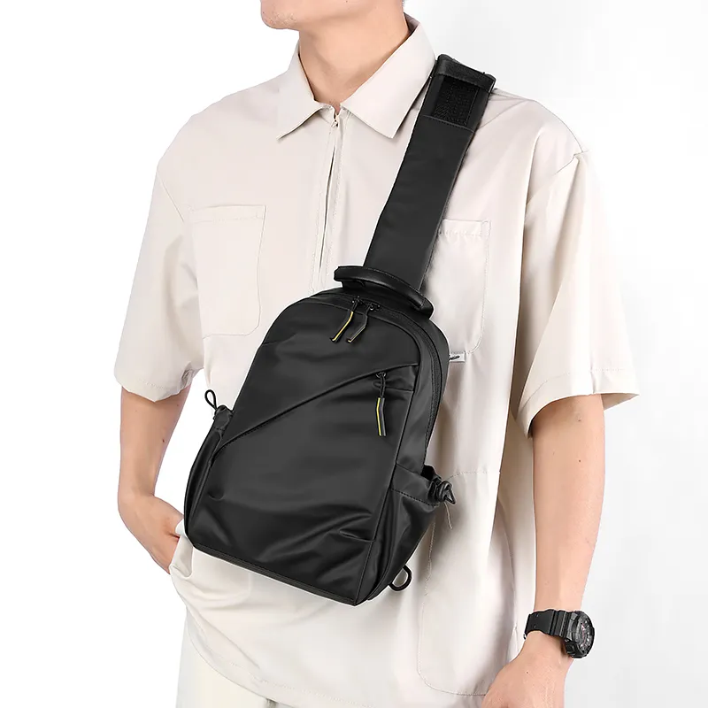 BAODIDAISHU PU Shoulder Bags Sling Bags Regular Men's Gray/Black/Blue-12
