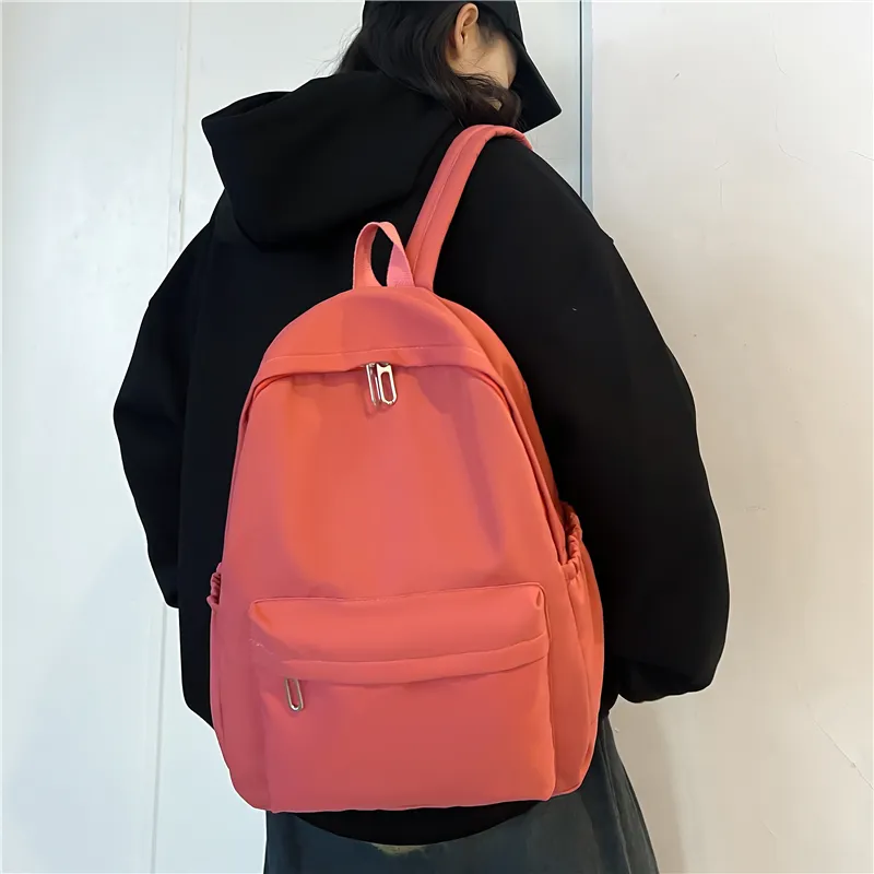 BAODIDAISHU Nylon Fabric Lightweight Backpack Regular Unisex Multicolor-7