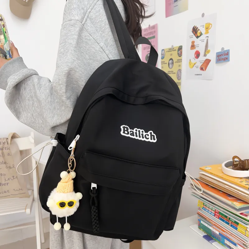 BAODIDAISHU Composite Cloth Backpack Regular Unisex Multicolor-7